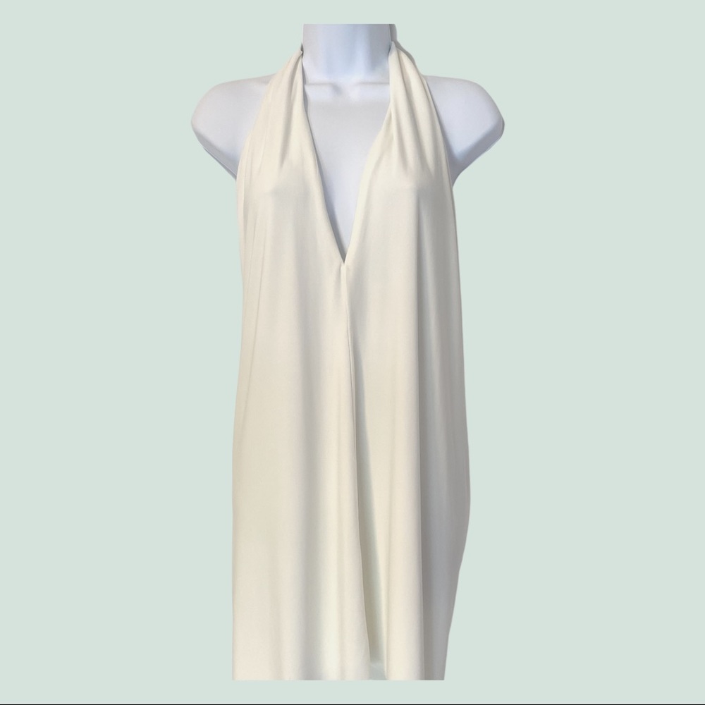 🤍2 for $120🤍 Bobi- BLACK Jersey V Neck Mini